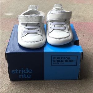 White soft Bottom stride rite